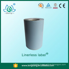 Accept small order factory price linerless label
